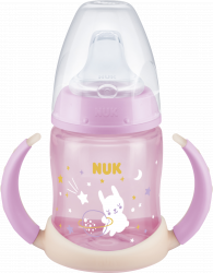 【rossmann】First Choice Trinklernflasche Night, rosa, 6-18 Monate