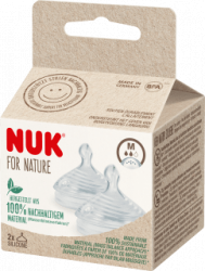 【dm】Trinksauger For Nature Silikon Gr. M, ab 6 Monaten, 2 St