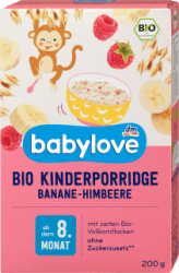 【dm】Porridge Banane & Himbeere ab dem 8. Monat, 200 g